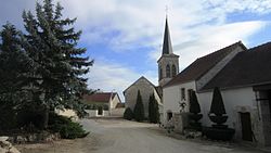 Skyline of Bissey-la-Pierre