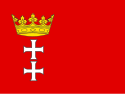 Flag of Gdańsk.