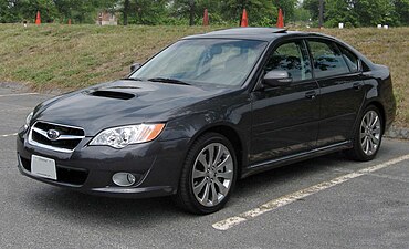 Subaru Legacy, un sedán del segmento D.