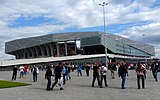 Außenansicht der Arena Lwiw