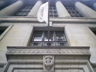 Fasces on Chicago City Hall