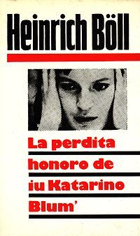 La perdita honoro de iu Katarino Blum