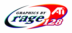 logo de ATI Rage 128