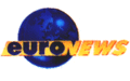 Ancien logo d'Euronews du 1er janvier 1993 au 8 février 1997