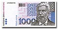 Novčanica od 1000 kuna (lice)