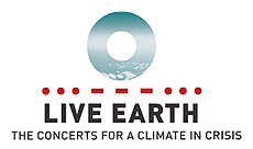 The Live Earth logo representing the "S.O.S." message.