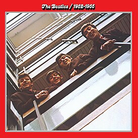 Обложка альбома The Beatles «The Beatles 1962–1966» (1973)