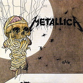 Обложка сингла Metallica «One» (1989)