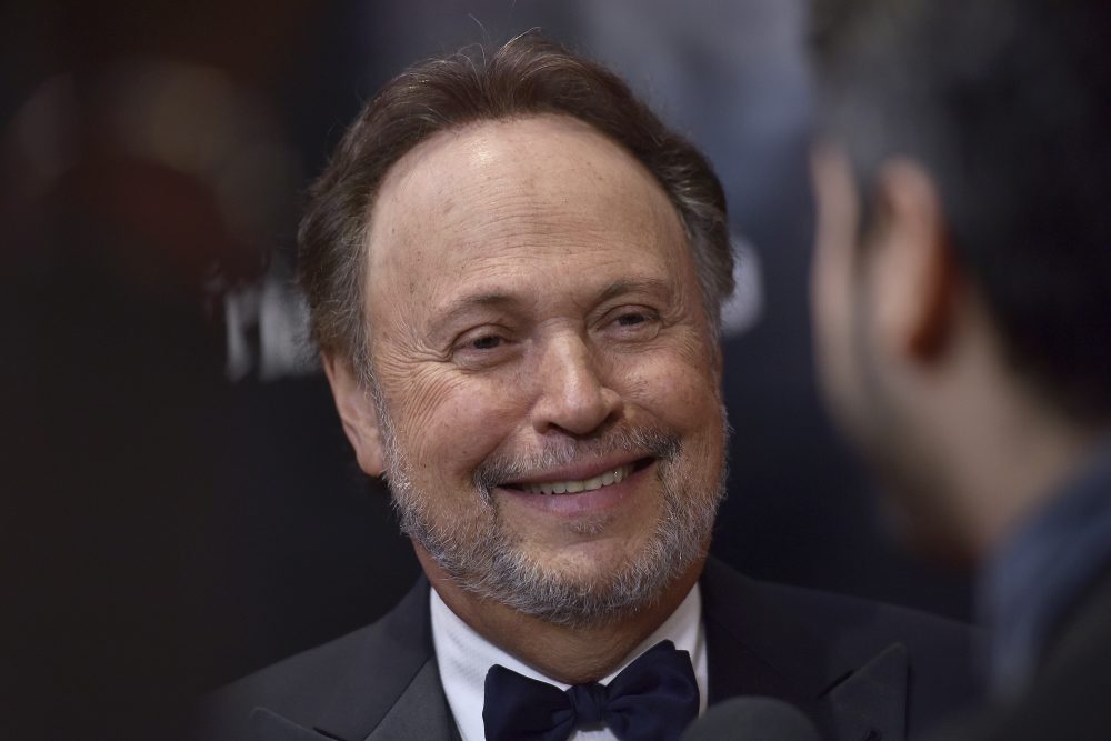 Actor Billy Crystal is honored by the Friar's Club with the Entertainment Icon Award at The Ziegfeld Ballroom in New York, NY, on November 12, 2018. (Photo by Anthony Behar/Sipa USA)(Sipa via AP Images)