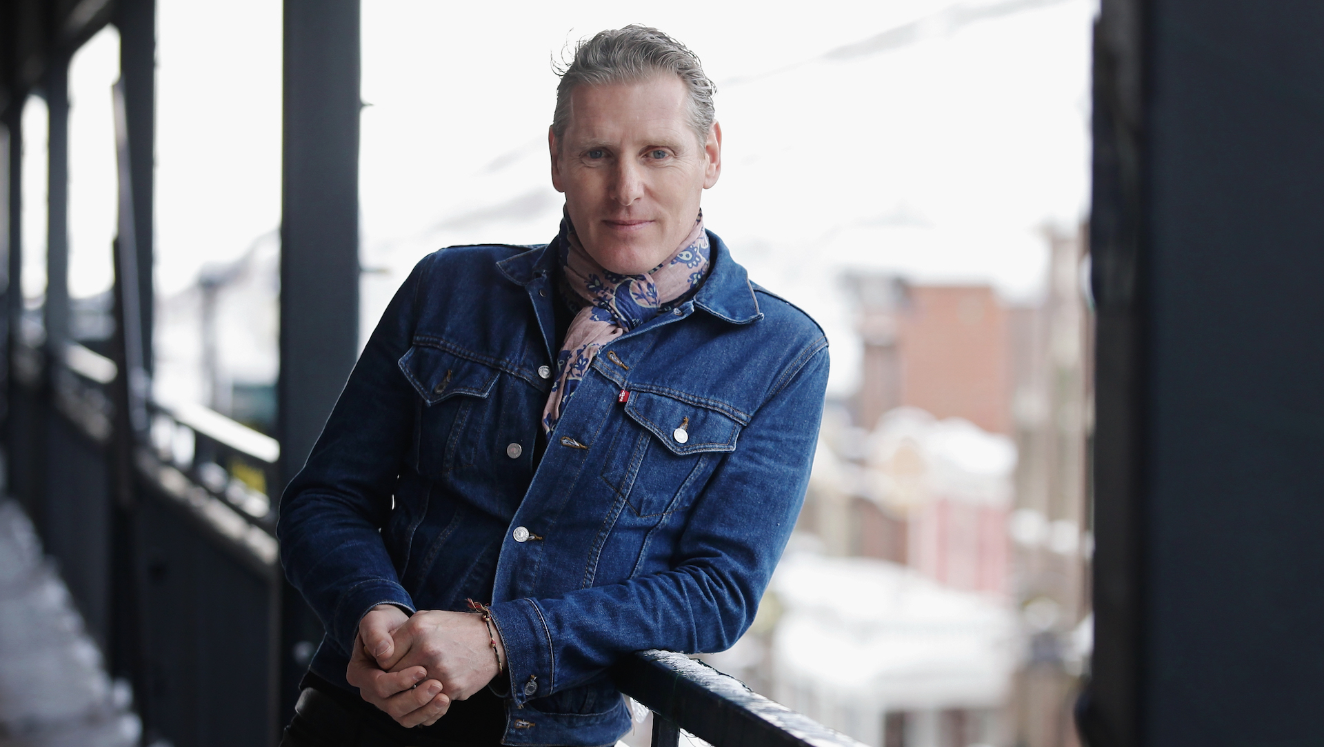 PARK CITY, UT - JANUARY 25:  Slamdance founder Peter Baxter poses for a portrait at Slamdance 2017 at Treasure Mountain Inn on January 25, 2017 in Park City, Utah.  (Photo by Tibrina Hobson/Getty Images)