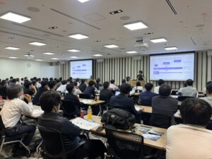 製薬業界向け AI 活用推進セミナー会場