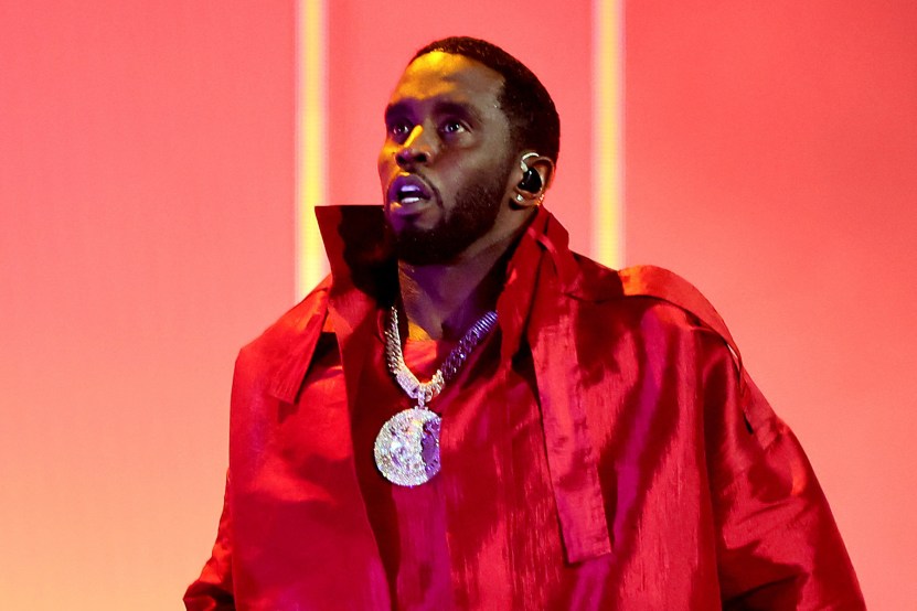 NEWARK, NEW JERSEY - SEPTEMBER 12: Diddy performs onstage during the 2023 MTV Video Music Awards at Prudential Center on September 12, 2023 in Newark, New Jersey. (Photo by Theo Wargo/Getty Images for MTV)